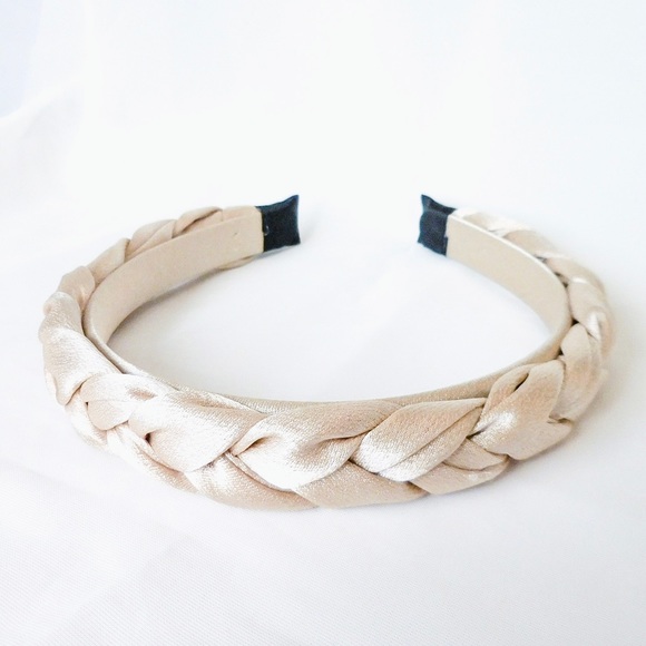 Accessories - Champagne Braided Headband